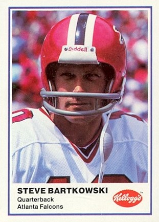 1982 Kellogg's Football Steve Bartkowski